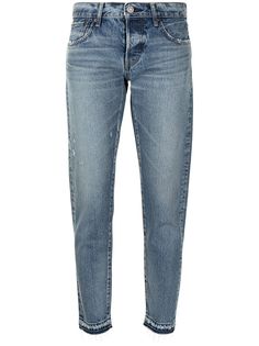 Moussy Vintage зауженные джинсы Maywood с заниженной талией