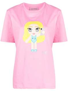 Chiara Ferragni graphic-print cotton T-shirt