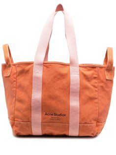 Acne Studios two-tone tote bag