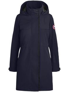 Canada Goose пальто миди с капюшоном