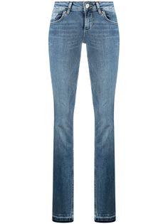 LIU JO джинсы bootcut с поясом