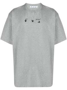 Off-White футболка с логотипом Arrows