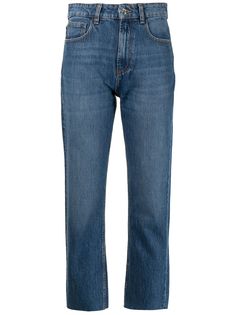IRO укороченные джинсы с завышенной талией