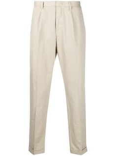 Z Zegna брюки чинос с подворотами