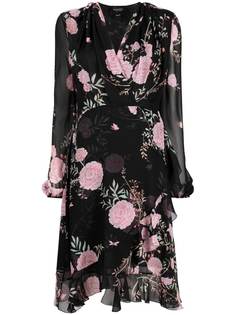 Giambattista Valli платье с цветочным принтом