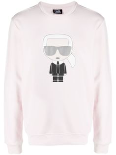 Karl Lagerfeld толстовка Ikonik с круглым вырезом