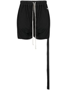 Rick Owens DRKSHDW драпированные шорты Drkshdw