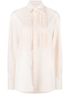 Jil Sander рубашка со складками
