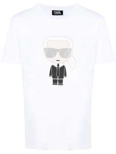 Karl Lagerfeld футболка Ikonik с короткими рукавами
