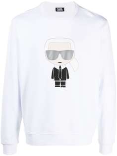 Karl Lagerfeld толстовка Ikonik с круглым вырезом