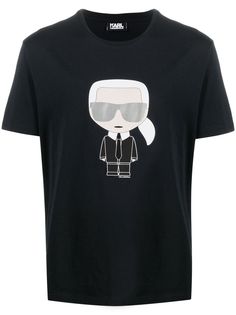 Karl Lagerfeld футболка Ikonik с короткими рукавами