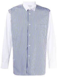 Comme Des Garçons Shirt полосатая рубашка с длинными рукавами