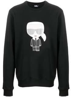 Karl Lagerfeld толстовка Ikonik с круглым вырезом
