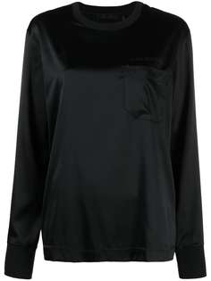 Helmut Lang футболка с длинными рукавами