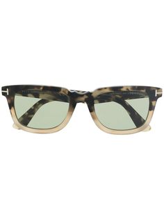 Tom Ford Eyewear солнцезащитные очки в оправе черепаховой расцветки