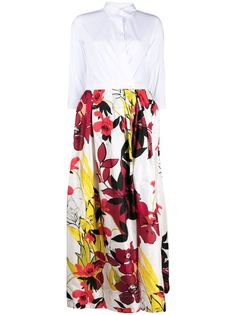 Sara Roka Jinny wrap maxi dress