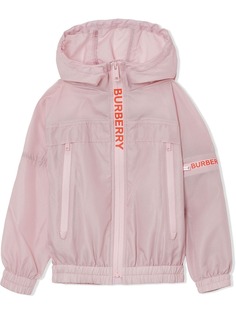 Burberry Kids logo-print jacket