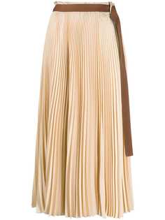 Alysi плиссированная юбка с поясом