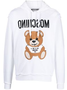 Moschino худи Teddy Bear