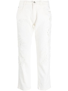 Ermanno Scervino джинсы с кружевом