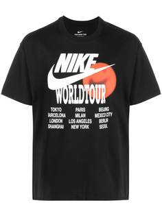 Nike футболка с принтом