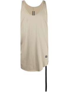 Rick Owens DRKSHDW hanging ribbon tank top