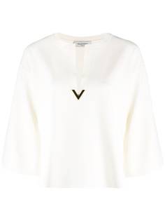 Valentino блузка с логотипом