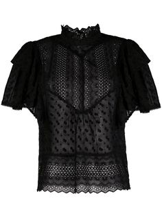 Isabel Marant Étoile блузка с оборками