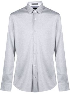 Boss Hugo Boss меланжевая рубашка