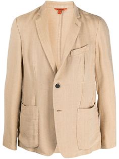 Barena однобортный пиджак строгого кроя