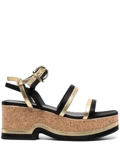 Salvatore Ferragamo босоножки на платформе