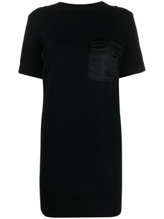 Sacai платье мини с нагрудным карманом