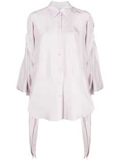 Nina Ricci рубашка с завязками на манжетах