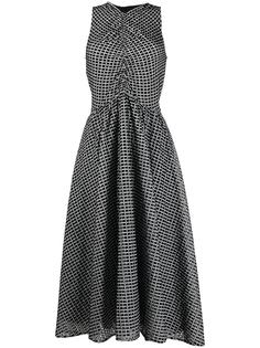 Proenza Schouler White Label платье миди с английской вышивкой