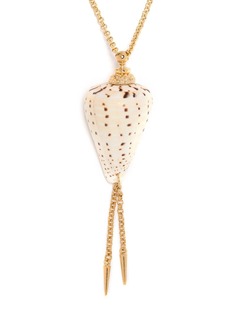 Alberta Ferretti shell pendant necklace