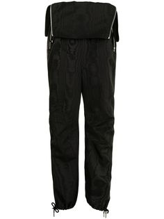 Dion Lee foldover zip-detail trousers