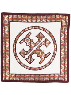 Tory Burch платок с логотипом