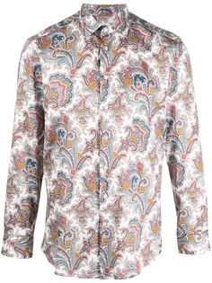 Etro paisley-print long-sleeve shirt