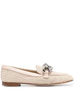 Casadei лоферы с цепочкой