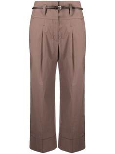 Peserico cropped wide-leg trousers