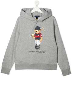 Ralph Lauren Kids polo teddy bear-print hoodie