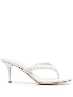 Gianvito Rossi braided mid-heel sandals