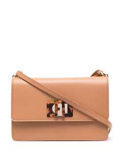 Furla leather satchel bag