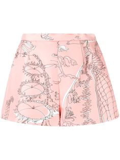 Emilio Pucci шорты с принтом