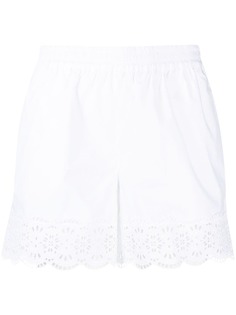 P.A.R.O.S.H. lace-trim shorts