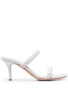 Gianvito Rossi braided mid-heel sandals