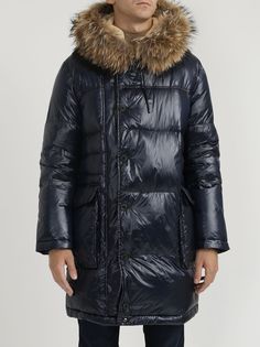 Finisterre Мужской пуховик с капюшоном