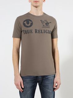 True Religion Футболка с надписями