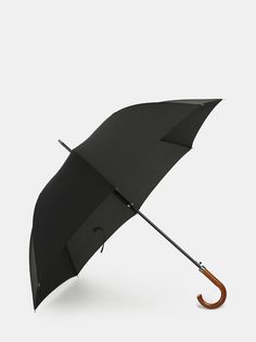 Ferre Milano Зонт-трость с деревянной ручкой
