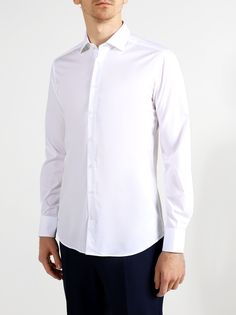 Korpo Хлопковая рубашка с длинным рукавом